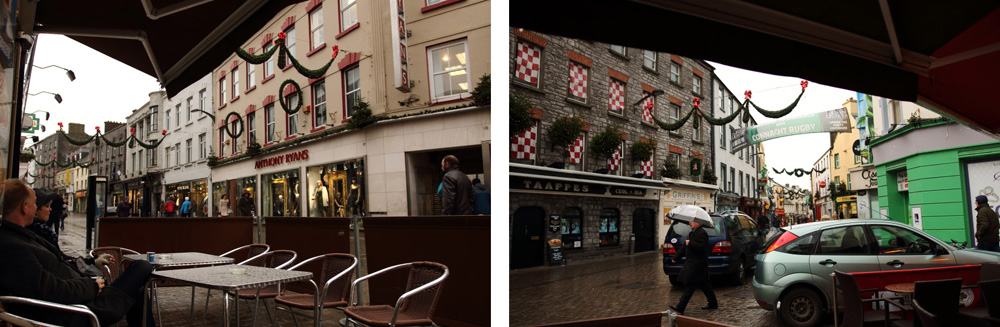 Galway, street style, galway fashion, rain