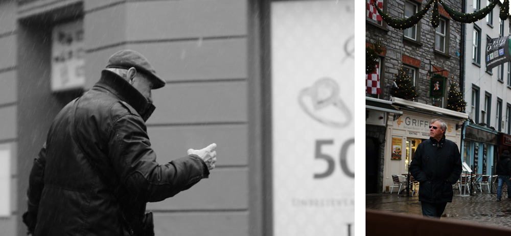 Galway, street style, galway fashion, rain