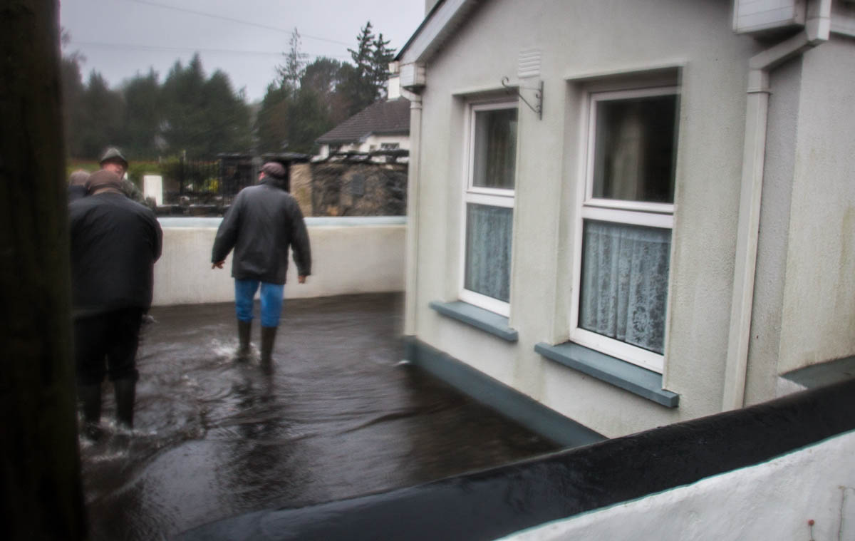 photos oughterard flood storm desmond