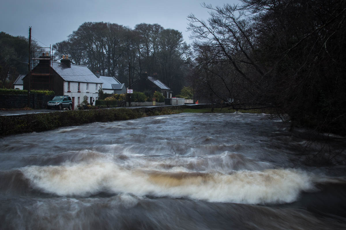 photos oughterard flood storm desmond
