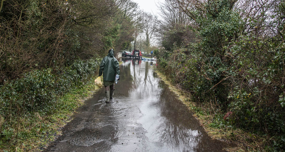 photos roundfort winter flood on farm