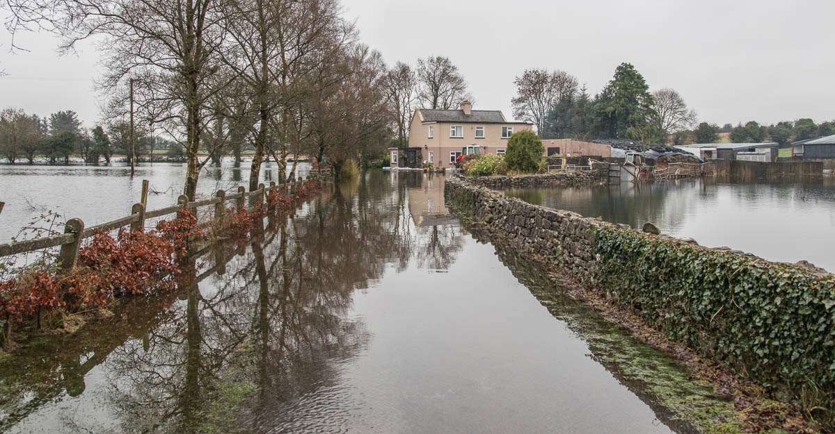 photos roundfort winter flood on farm