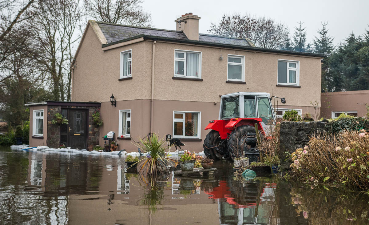 photos roundfort winter flood on farm