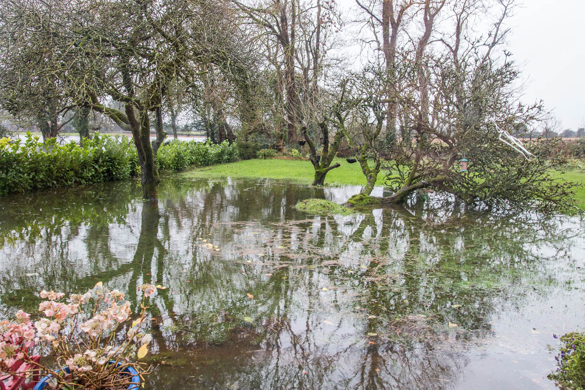 photos roundfort winter flood on farm