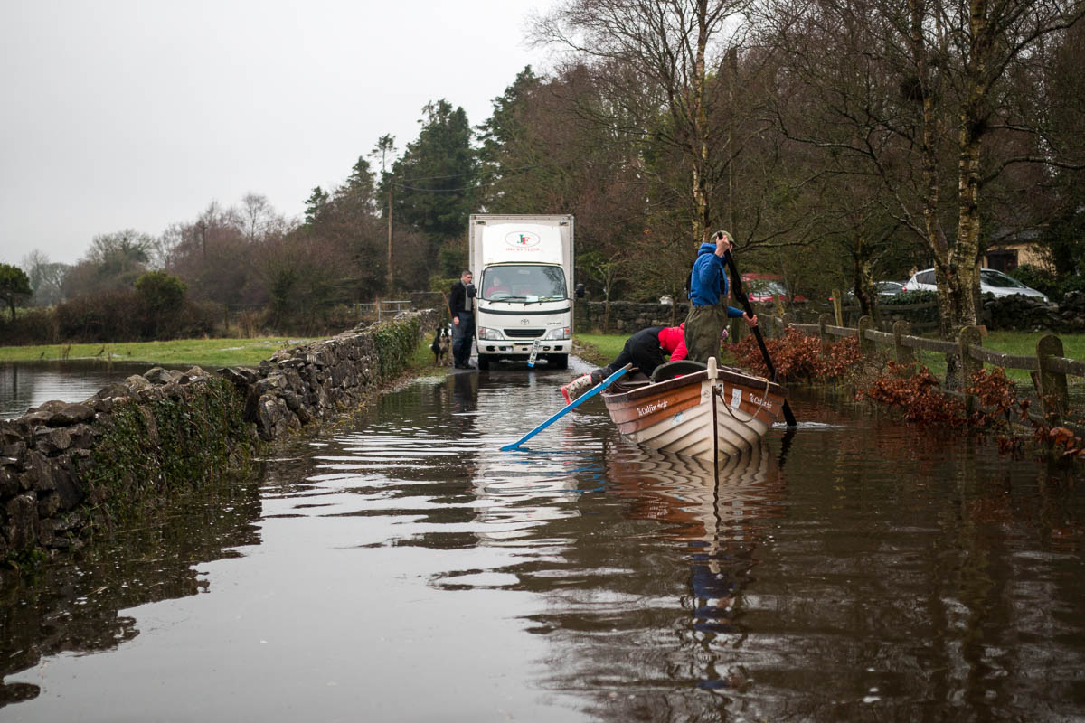 photos roundfort winter flood on farm