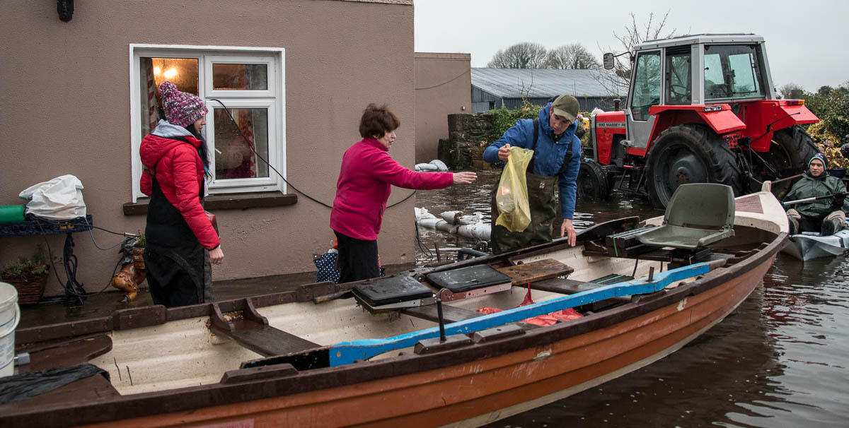 photos roundfort winter flood on farm