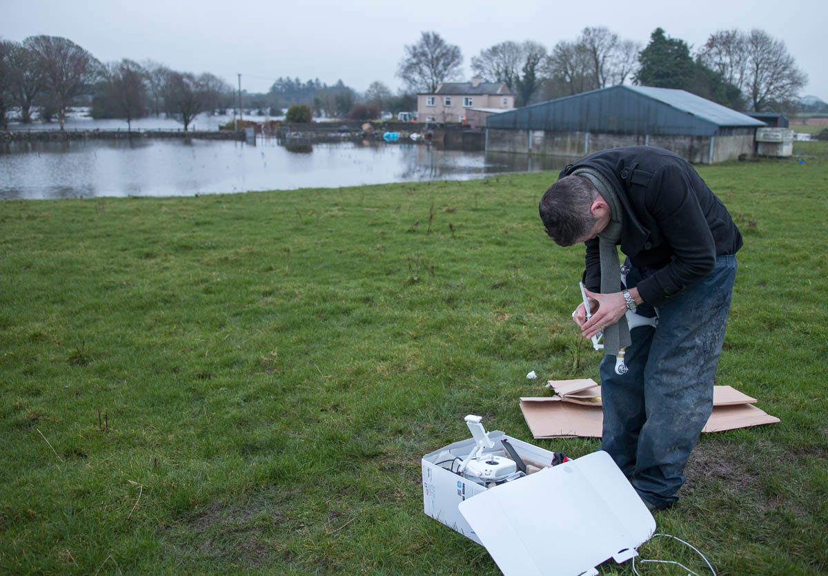 photos roundfort winter flood on farm