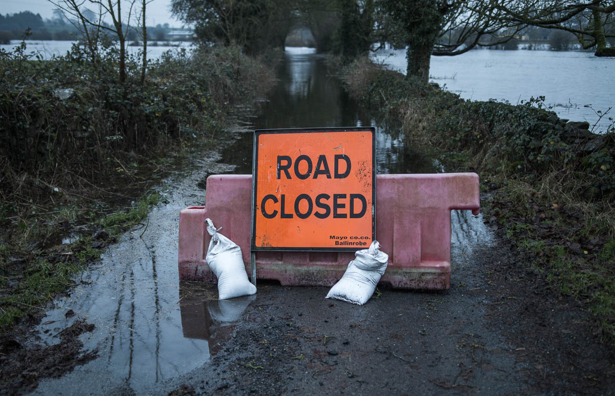 photos roundfort winter flood on farm