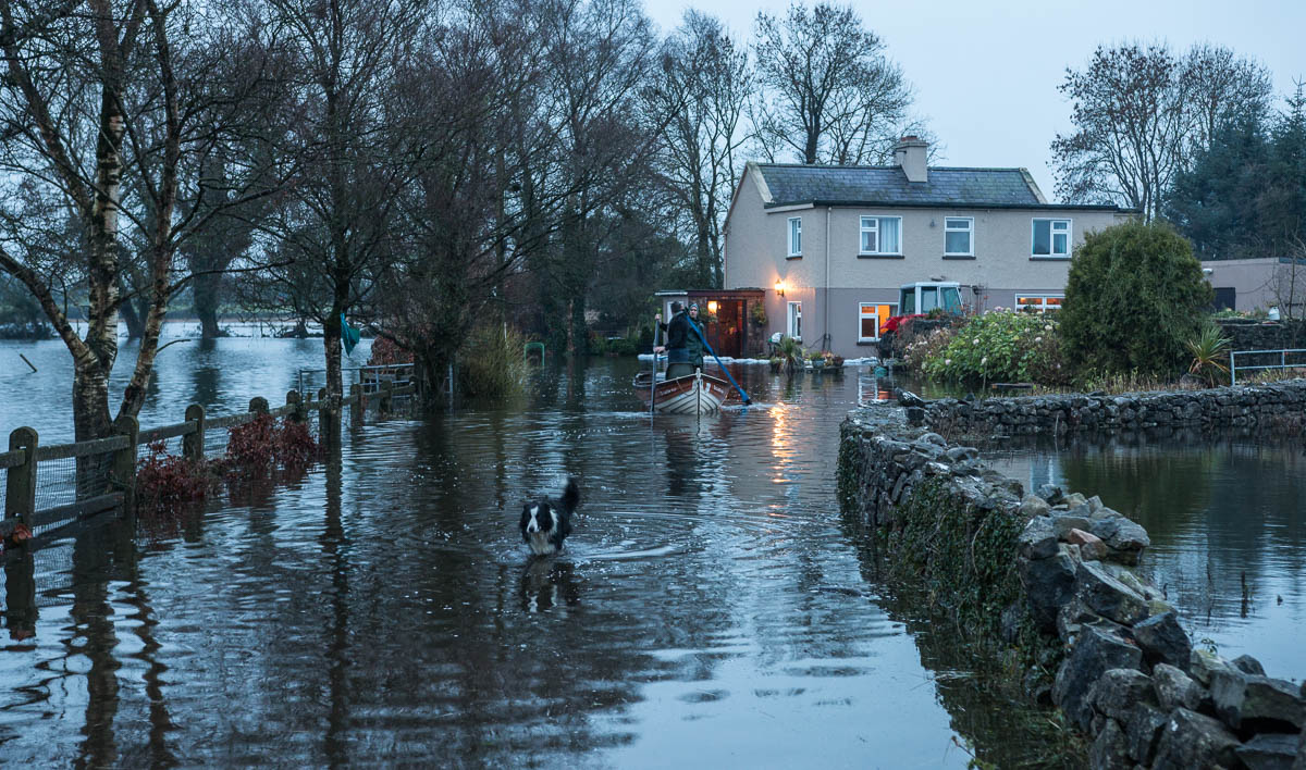 photos roundfort winter flood on farm
