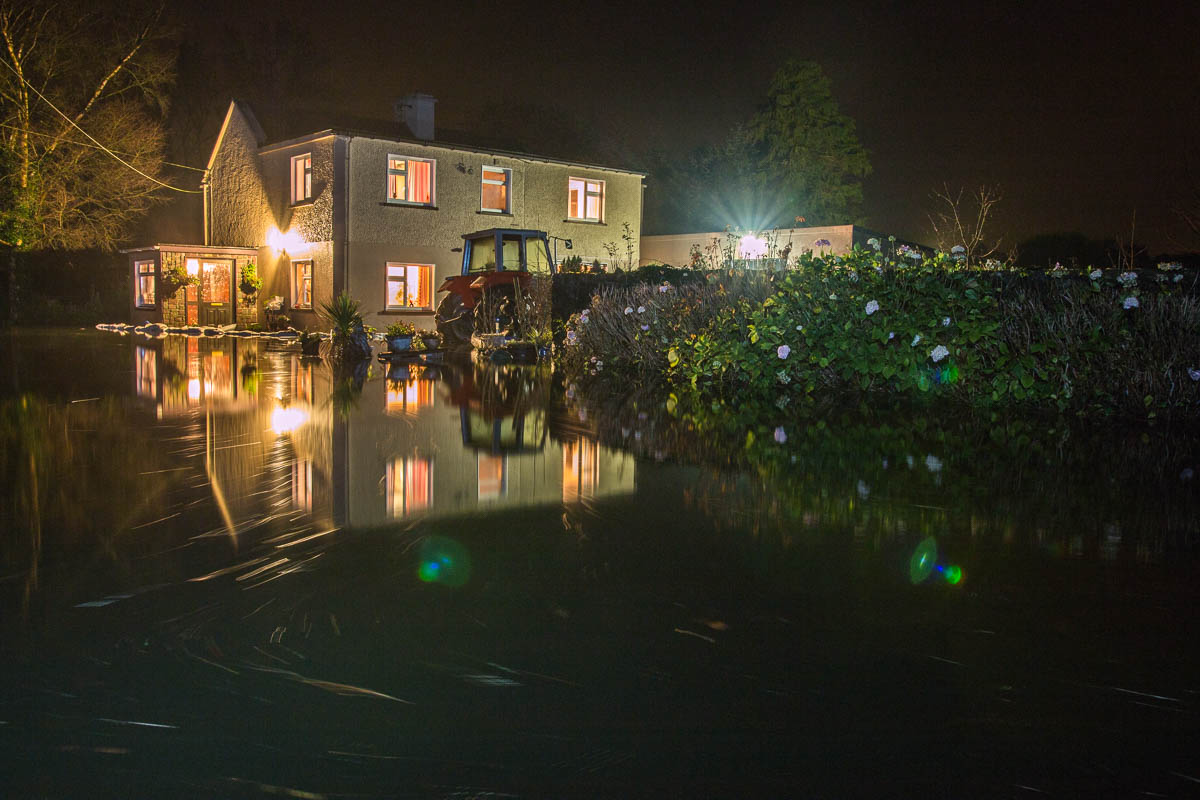 photos roundfort winter flood on farm
