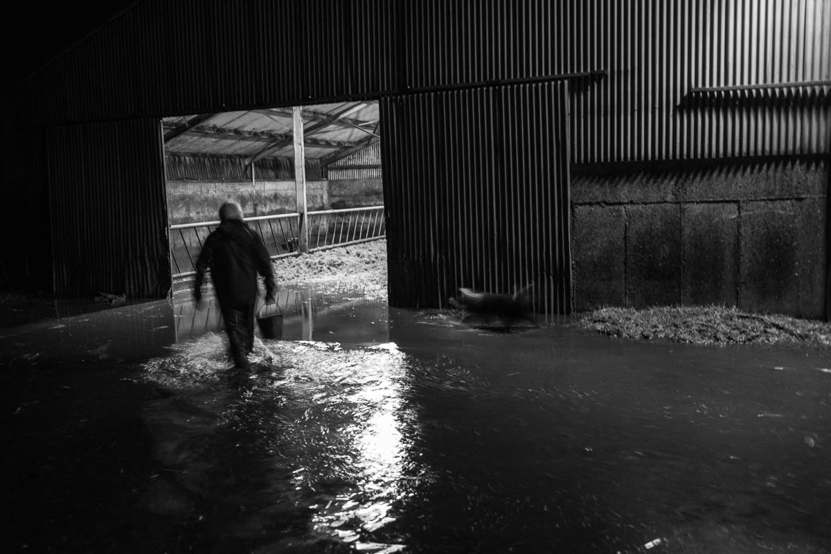 photos roundfort winter flood on farm
